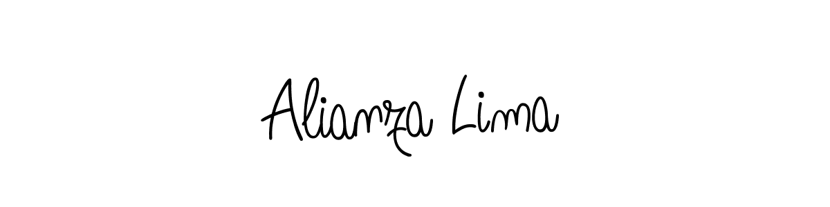 Make a short Alianza Lima signature style. Manage your documents anywhere anytime using Angelique-Rose-font-FFP. Create and add eSignatures, submit forms, share and send files easily. Alianza Lima signature style 5 images and pictures png