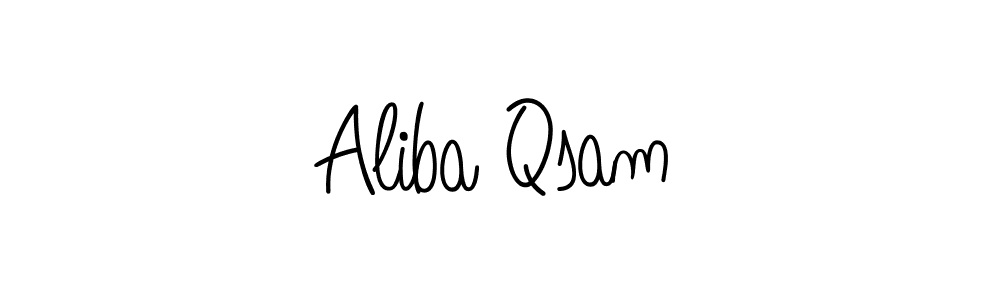Check out images of Autograph of Aliba Qsam name. Actor Aliba Qsam Signature Style. Angelique-Rose-font-FFP is a professional sign style online. Aliba Qsam signature style 5 images and pictures png