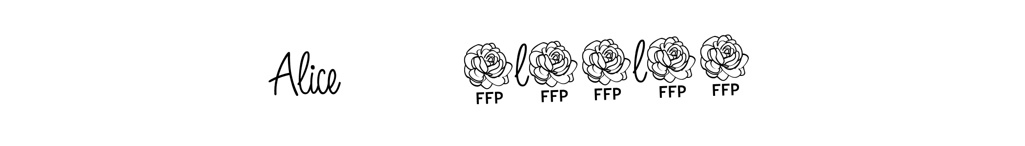 Alice         6l21l24 stylish signature style. Best Handwritten Sign (Angelique-Rose-font-FFP) for my name. Handwritten Signature Collection Ideas for my name Alice         6l21l24. Alice         6l21l24 signature style 5 images and pictures png