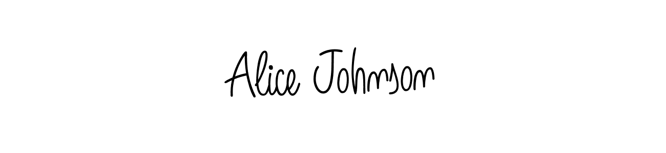 Check out images of Autograph of Alice Johnson name. Actor Alice Johnson Signature Style. Angelique-Rose-font-FFP is a professional sign style online. Alice Johnson signature style 5 images and pictures png