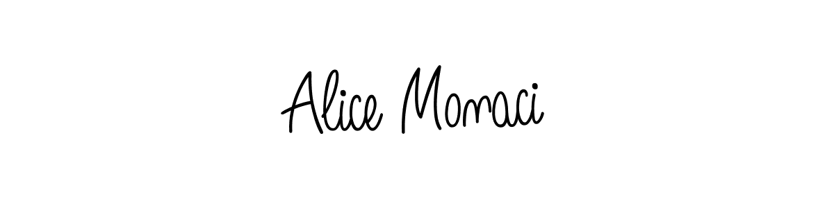 Make a short Alice Monaci signature style. Manage your documents anywhere anytime using Angelique-Rose-font-FFP. Create and add eSignatures, submit forms, share and send files easily. Alice Monaci signature style 5 images and pictures png