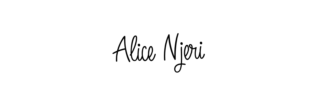 How to make Alice Njeri signature? Angelique-Rose-font-FFP is a professional autograph style. Create handwritten signature for Alice Njeri name. Alice Njeri signature style 5 images and pictures png