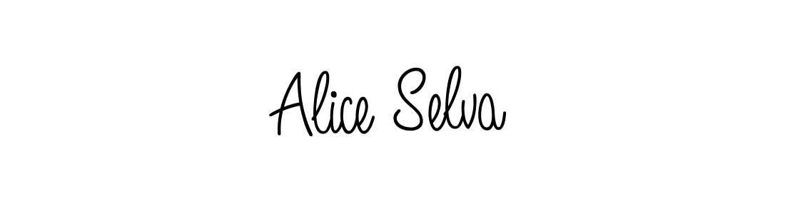 Once you've used our free online signature maker to create your best signature Angelique-Rose-font-FFP style, it's time to enjoy all of the benefits that Alice Selva name signing documents. Alice Selva signature style 5 images and pictures png