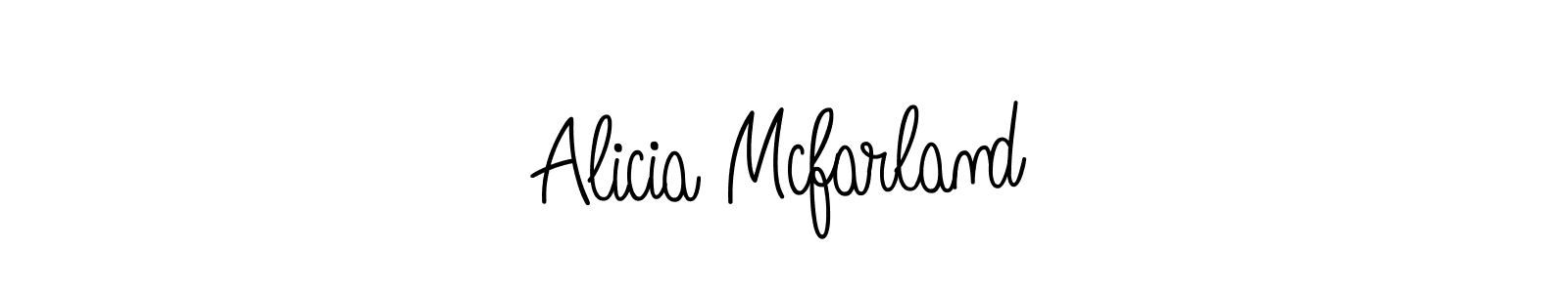 Create a beautiful signature design for name Alicia Mcfarland. With this signature (Angelique-Rose-font-FFP) fonts, you can make a handwritten signature for free. Alicia Mcfarland signature style 5 images and pictures png