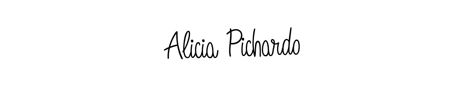 See photos of Alicia Pichardo official signature by Spectra . Check more albums & portfolios. Read reviews & check more about Angelique-Rose-font-FFP font. Alicia Pichardo signature style 5 images and pictures png