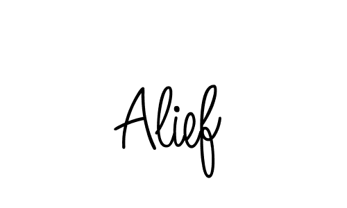 Make a beautiful signature design for name Alief. Use this online signature maker to create a handwritten signature for free. Alief signature style 5 images and pictures png