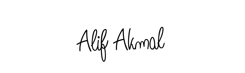 How to Draw Alif Akmal signature style? Angelique-Rose-font-FFP is a latest design signature styles for name Alif Akmal. Alif Akmal signature style 5 images and pictures png