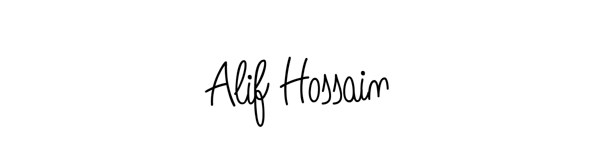 Similarly Angelique-Rose-font-FFP is the best handwritten signature design. Signature creator online .You can use it as an online autograph creator for name Alif Hossain. Alif Hossain signature style 5 images and pictures png