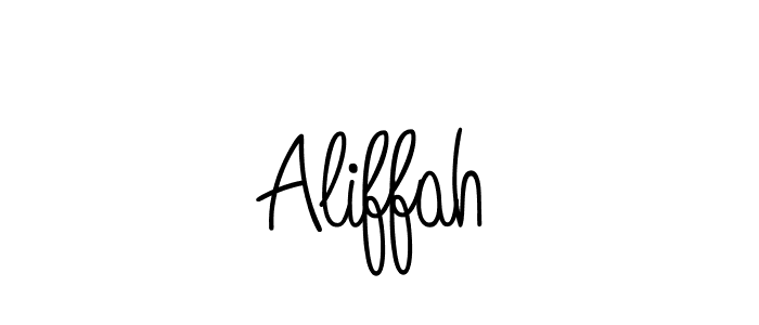 How to make Aliffah signature? Angelique-Rose-font-FFP is a professional autograph style. Create handwritten signature for Aliffah name. Aliffah signature style 5 images and pictures png