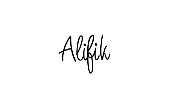 Once you've used our free online signature maker to create your best signature Angelique-Rose-font-FFP style, it's time to enjoy all of the benefits that Alifik name signing documents. Alifik signature style 5 images and pictures png