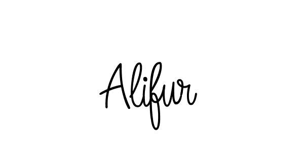 How to Draw Alifur signature style? Angelique-Rose-font-FFP is a latest design signature styles for name Alifur. Alifur signature style 5 images and pictures png