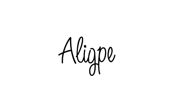 How to make Aligpe signature? Angelique-Rose-font-FFP is a professional autograph style. Create handwritten signature for Aligpe name. Aligpe signature style 5 images and pictures png