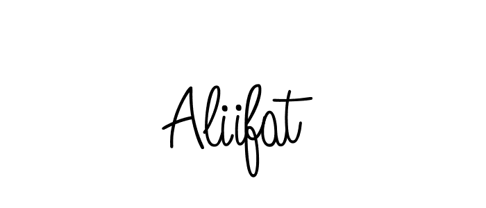 if you are searching for the best signature style for your name Aliifat. so please give up your signature search. here we have designed multiple signature styles  using Angelique-Rose-font-FFP. Aliifat signature style 5 images and pictures png