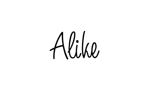 if you are searching for the best signature style for your name Alike. so please give up your signature search. here we have designed multiple signature styles  using Angelique-Rose-font-FFP. Alike signature style 5 images and pictures png