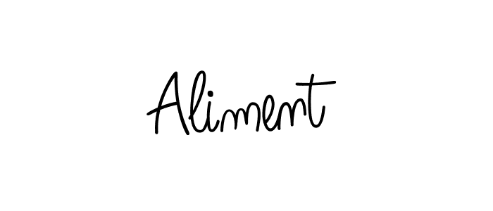 Make a beautiful signature design for name Aliment. Use this online signature maker to create a handwritten signature for free. Aliment signature style 5 images and pictures png