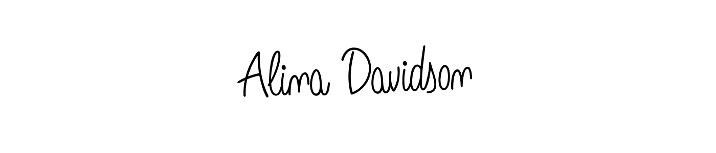 Create a beautiful signature design for name Alina Davidson. With this signature (Angelique-Rose-font-FFP) fonts, you can make a handwritten signature for free. Alina Davidson signature style 5 images and pictures png