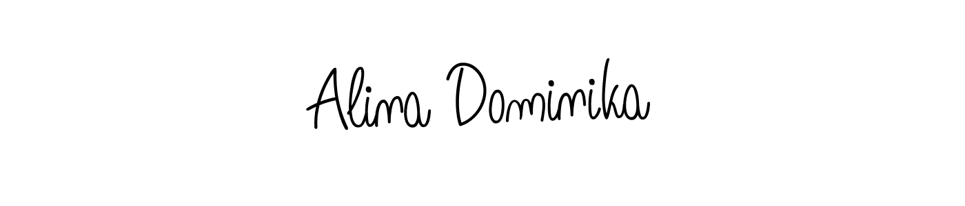 Once you've used our free online signature maker to create your best signature Angelique-Rose-font-FFP style, it's time to enjoy all of the benefits that Alina Dominika name signing documents. Alina Dominika signature style 5 images and pictures png