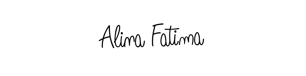 Also You can easily find your signature by using the search form. We will create Alina Fatima name handwritten signature images for you free of cost using Angelique-Rose-font-FFP sign style. Alina Fatima signature style 5 images and pictures png