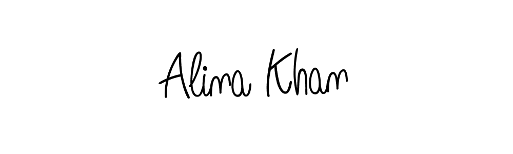 Also we have Alina Khan name is the best signature style. Create professional handwritten signature collection using Angelique-Rose-font-FFP autograph style. Alina Khan signature style 5 images and pictures png