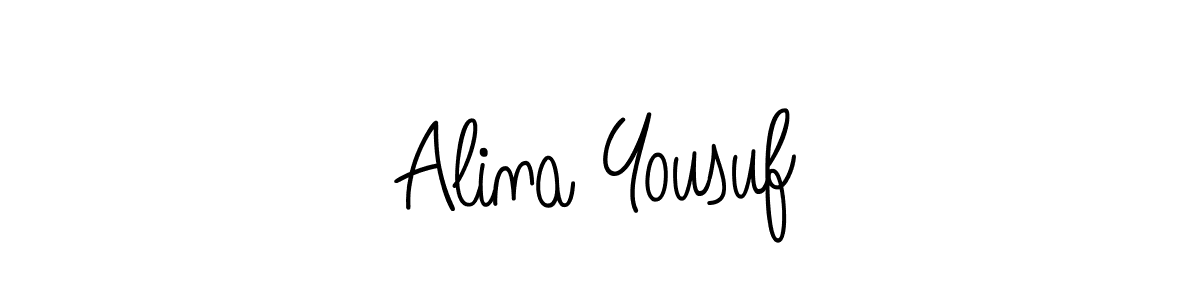 Here are the top 10 professional signature styles for the name Alina Yousuf. These are the best autograph styles you can use for your name. Alina Yousuf signature style 5 images and pictures png