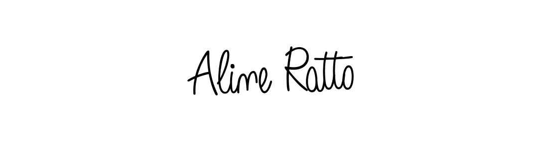 How to make Aline Ratto signature? Angelique-Rose-font-FFP is a professional autograph style. Create handwritten signature for Aline Ratto name. Aline Ratto signature style 5 images and pictures png