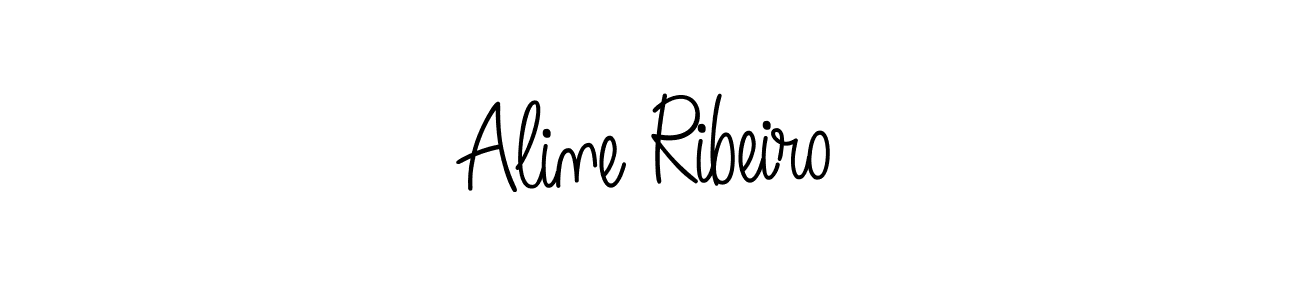 You can use this online signature creator to create a handwritten signature for the name Aline Ribeiro. This is the best online autograph maker. Aline Ribeiro signature style 5 images and pictures png