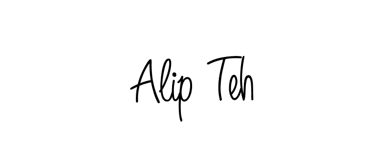 Make a beautiful signature design for name Alip Teh. Use this online signature maker to create a handwritten signature for free. Alip Teh signature style 5 images and pictures png