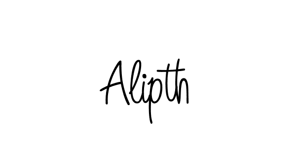 Alipth stylish signature style. Best Handwritten Sign (Angelique-Rose-font-FFP) for my name. Handwritten Signature Collection Ideas for my name Alipth. Alipth signature style 5 images and pictures png