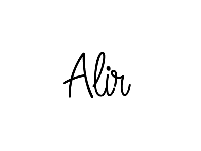 Alir stylish signature style. Best Handwritten Sign (Angelique-Rose-font-FFP) for my name. Handwritten Signature Collection Ideas for my name Alir. Alir signature style 5 images and pictures png