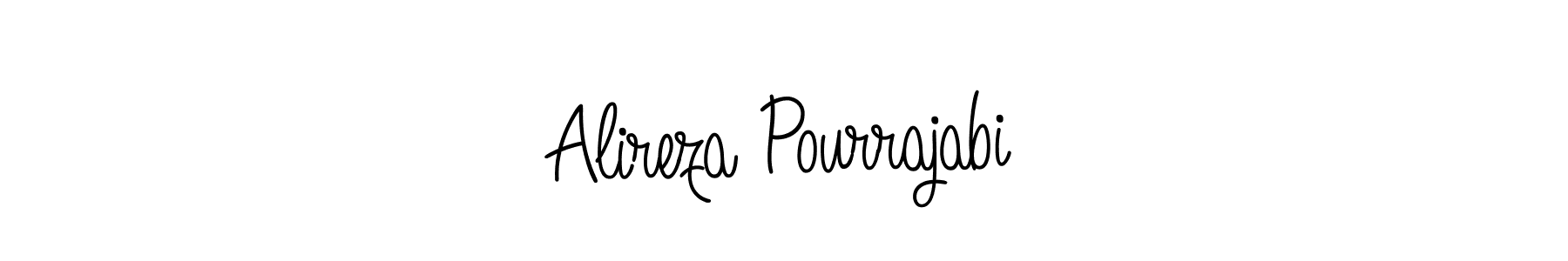 if you are searching for the best signature style for your name Alireza Pourrajabi. so please give up your signature search. here we have designed multiple signature styles  using Angelique-Rose-font-FFP. Alireza Pourrajabi signature style 5 images and pictures png