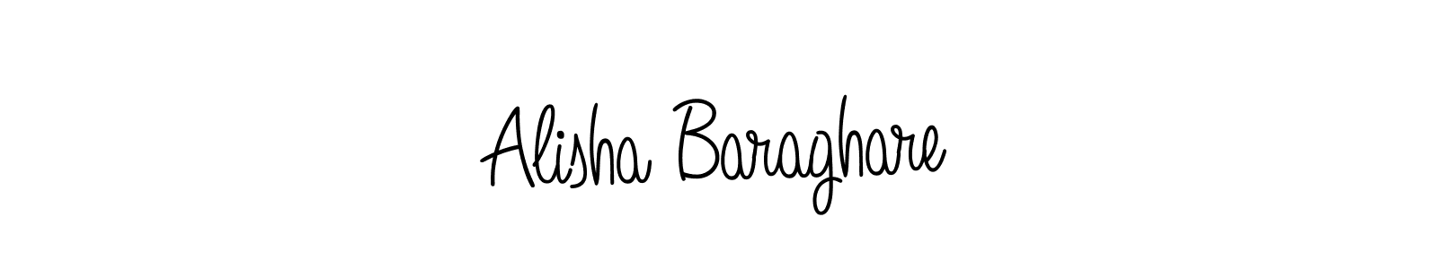 Create a beautiful signature design for name Alisha Baraghare. With this signature (Angelique-Rose-font-FFP) fonts, you can make a handwritten signature for free. Alisha Baraghare signature style 5 images and pictures png