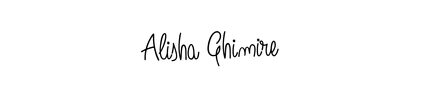 You can use this online signature creator to create a handwritten signature for the name Alisha Ghimire. This is the best online autograph maker. Alisha Ghimire signature style 5 images and pictures png