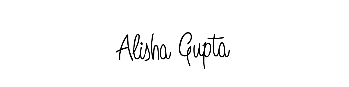 Angelique-Rose-font-FFP is a professional signature style that is perfect for those who want to add a touch of class to their signature. It is also a great choice for those who want to make their signature more unique. Get Alisha Gupta name to fancy signature for free. Alisha Gupta signature style 5 images and pictures png