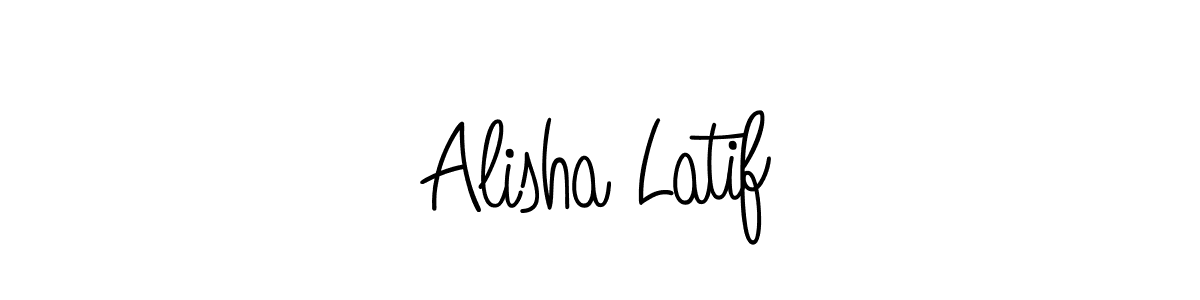 This is the best signature style for the Alisha Latif name. Also you like these signature font (Angelique-Rose-font-FFP). Mix name signature. Alisha Latif signature style 5 images and pictures png