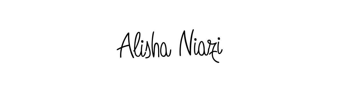 Make a beautiful signature design for name Alisha Niazi. Use this online signature maker to create a handwritten signature for free. Alisha Niazi signature style 5 images and pictures png
