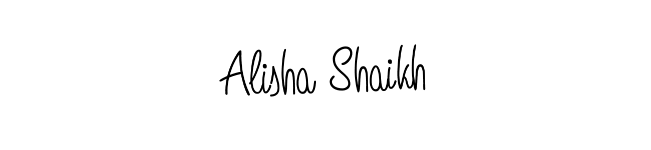 Once you've used our free online signature maker to create your best signature Angelique-Rose-font-FFP style, it's time to enjoy all of the benefits that Alisha Shaikh name signing documents. Alisha Shaikh signature style 5 images and pictures png