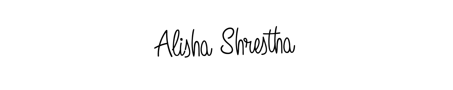 How to Draw Alisha Shrestha signature style? Angelique-Rose-font-FFP is a latest design signature styles for name Alisha Shrestha. Alisha Shrestha signature style 5 images and pictures png