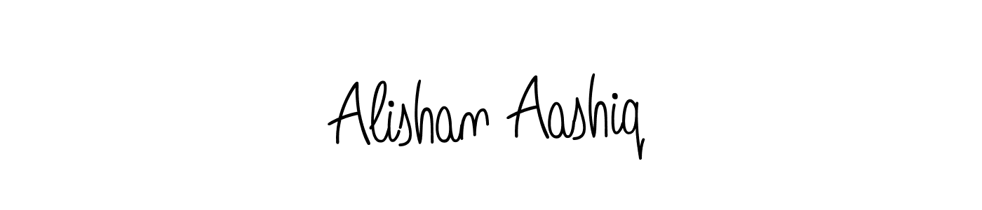 Create a beautiful signature design for name Alishan Aashiq. With this signature (Angelique-Rose-font-FFP) fonts, you can make a handwritten signature for free. Alishan Aashiq signature style 5 images and pictures png