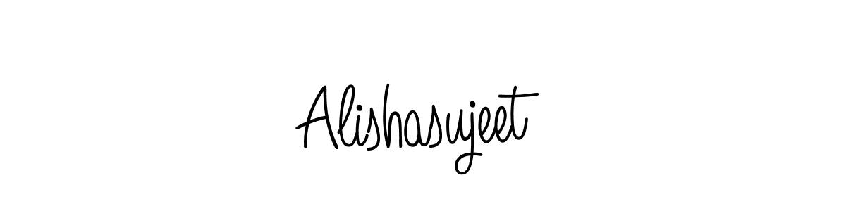 if you are searching for the best signature style for your name Alishasujeet. so please give up your signature search. here we have designed multiple signature styles  using Angelique-Rose-font-FFP. Alishasujeet signature style 5 images and pictures png