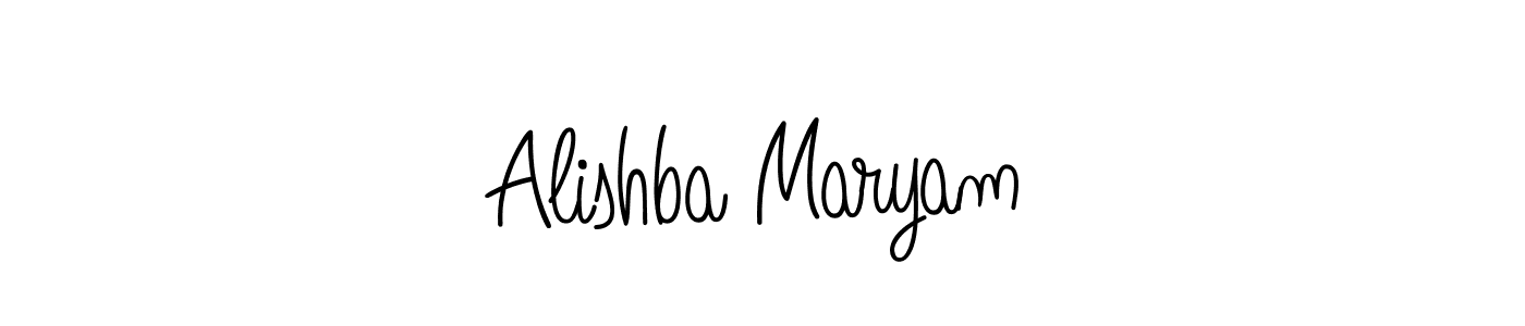 Make a beautiful signature design for name Alishba Maryam. Use this online signature maker to create a handwritten signature for free. Alishba Maryam signature style 5 images and pictures png