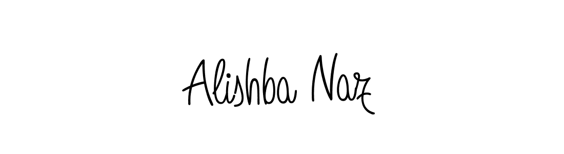 Make a short Alishba Naz signature style. Manage your documents anywhere anytime using Angelique-Rose-font-FFP. Create and add eSignatures, submit forms, share and send files easily. Alishba Naz signature style 5 images and pictures png