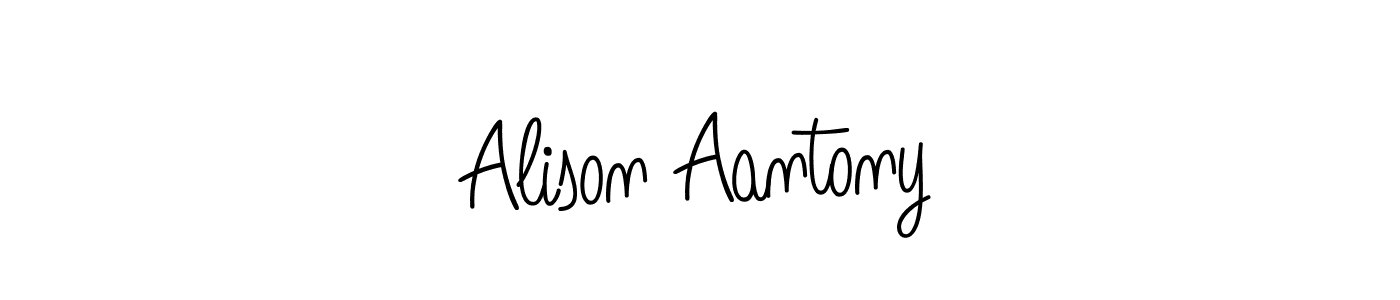 You can use this online signature creator to create a handwritten signature for the name Alison Aantony. This is the best online autograph maker. Alison Aantony signature style 5 images and pictures png