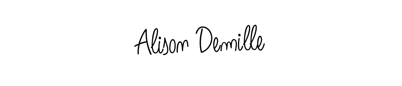 Similarly Angelique-Rose-font-FFP is the best handwritten signature design. Signature creator online .You can use it as an online autograph creator for name Alison Demille. Alison Demille signature style 5 images and pictures png