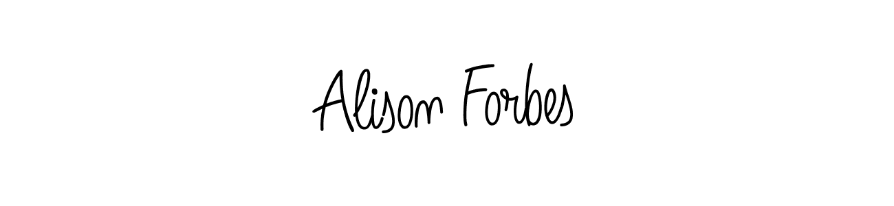 You can use this online signature creator to create a handwritten signature for the name Alison Forbes. This is the best online autograph maker. Alison Forbes signature style 5 images and pictures png