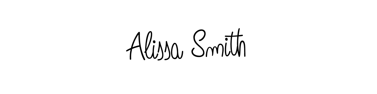 Make a beautiful signature design for name Alissa Smith. Use this online signature maker to create a handwritten signature for free. Alissa Smith signature style 5 images and pictures png