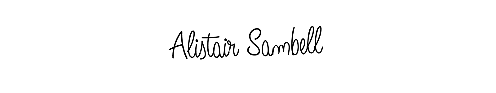 Also we have Alistair Sambell name is the best signature style. Create professional handwritten signature collection using Angelique-Rose-font-FFP autograph style. Alistair Sambell signature style 5 images and pictures png