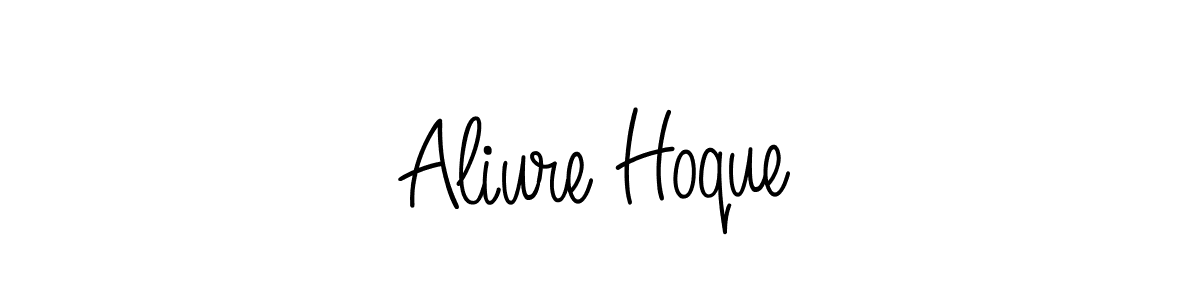 Make a beautiful signature design for name Aliure Hoque. Use this online signature maker to create a handwritten signature for free. Aliure Hoque signature style 5 images and pictures png
