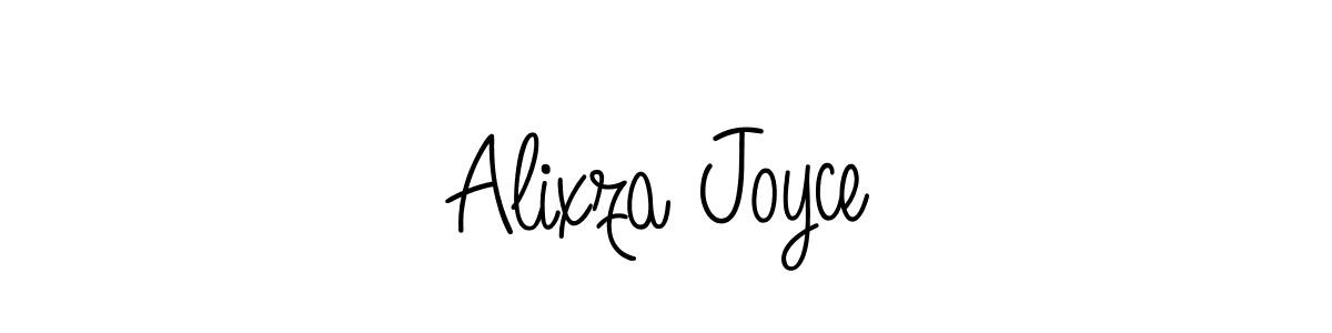 How to Draw Alixza Joyce signature style? Angelique-Rose-font-FFP is a latest design signature styles for name Alixza Joyce. Alixza Joyce signature style 5 images and pictures png