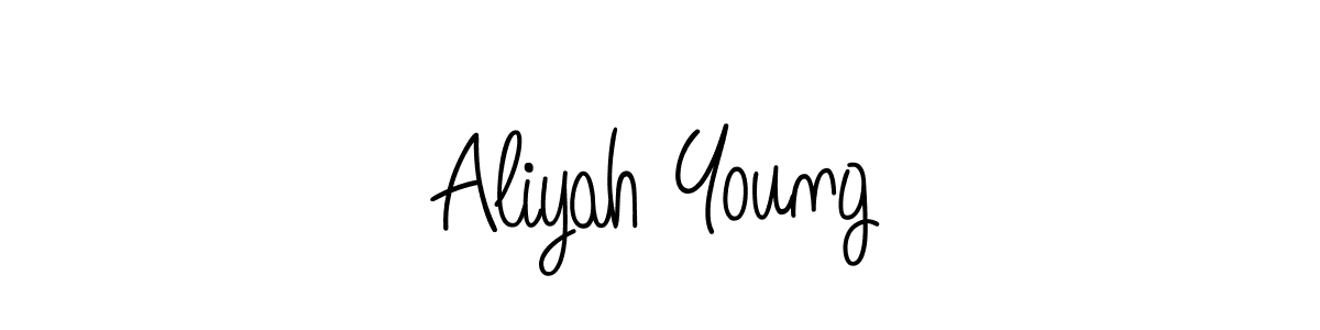 Here are the top 10 professional signature styles for the name Aliyah Young. These are the best autograph styles you can use for your name. Aliyah Young signature style 5 images and pictures png