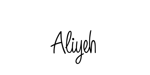Here are the top 10 professional signature styles for the name Aliyeh. These are the best autograph styles you can use for your name. Aliyeh signature style 5 images and pictures png